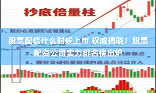 股票配债什么时候上市 权威揭晓！股票配资公司实力排名榜出炉
